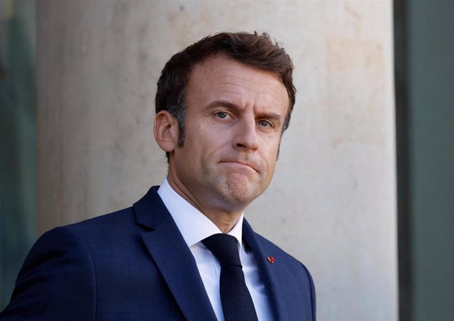 El presidente de Francia, Emmanuel Macron