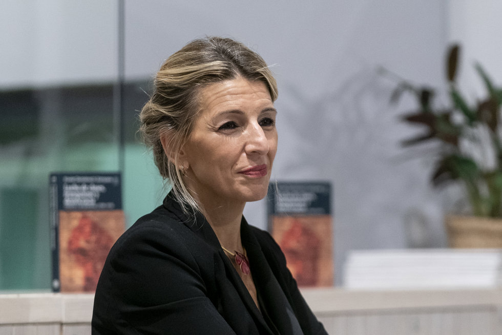 La vicepresidenta segunda y ministra de Trabajo y Economía Social, Yolanda Díaz