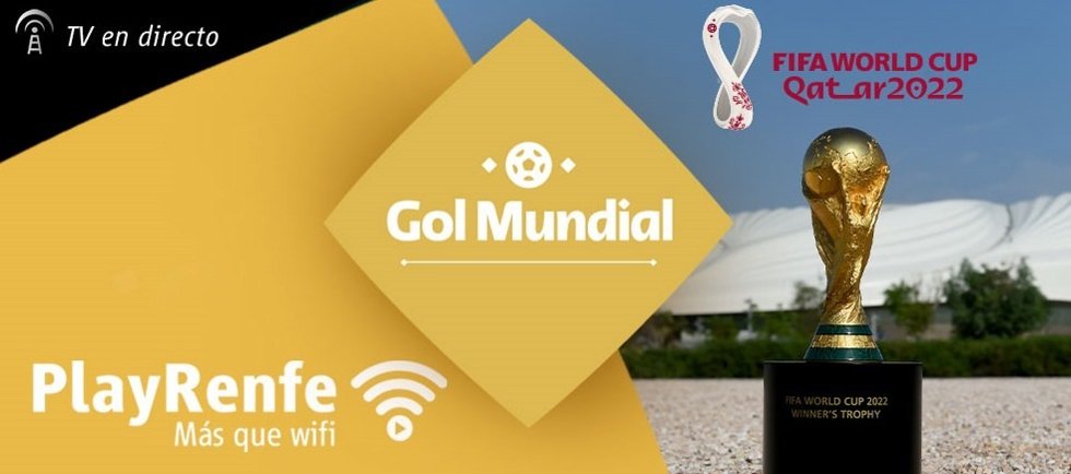 Renfe ofrecerá todos los partidos del Mundial de Catar gratis en sus trenes AVE y Avlo.