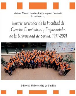 Portada del libro electrónico publicado por la US con motivo de los 50 años de la Facultad de Económicas.