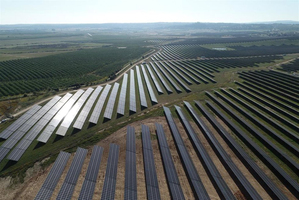 Planta fotovoltaica de Ibedrola en Almaraz
