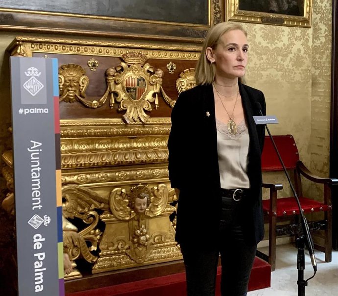 La portavoz de Ciudadanos (Cs) en el Ayuntamiento de Palma, Eva Pomar.