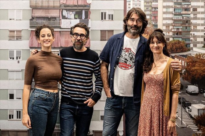 El humorista, actor y director Berto Romero en el set de rodaje de su nueva serie 'El otro lado'