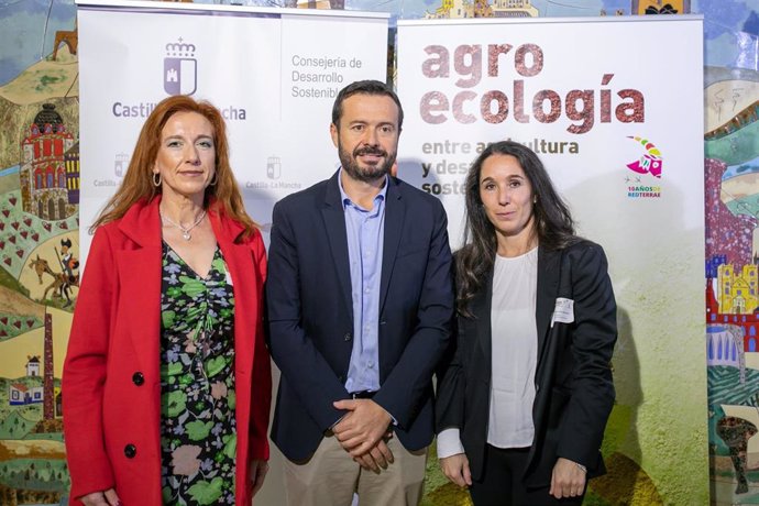 El consejero de Desarrollo Sostenible de C-LM, José Luis Escudero, en la inauguración de las Jornadas 'Agroecología y Desarrollo Sostenible'