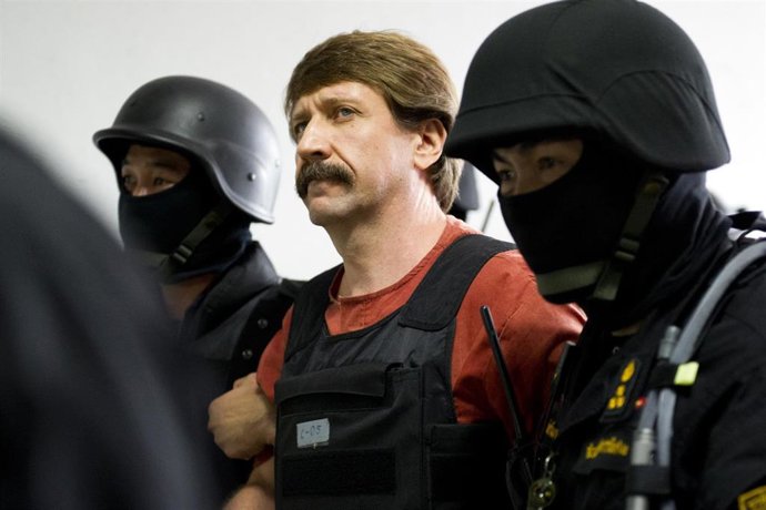Archivo - Viktor Bout durante su detención en Bangkok, Tailandia.