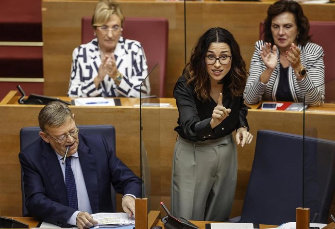 Ximo Puig y Aitana Mas en una imagen de archivo