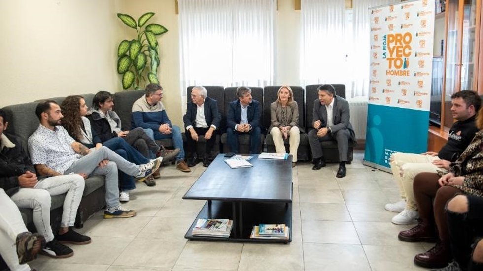 La Rioja invierte más de 190.000 euros en el apoyo a personas con problemas de adicción a través de Proyecto Hombre