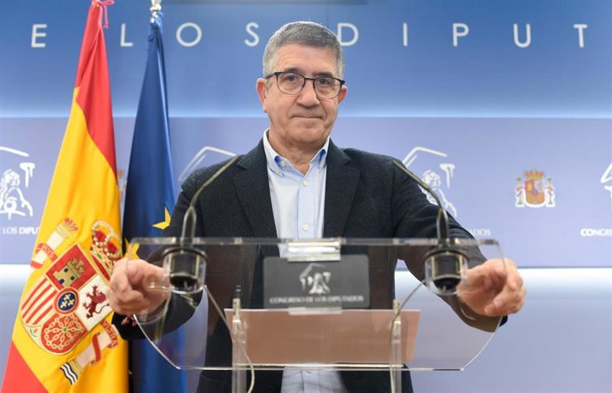 El portavoz del PSOE en el Congreso, Patxi López, en una foto de archivo.