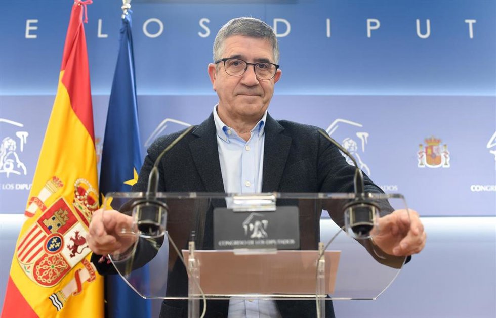 El portavoz del PSOE en el Congreso, Patxi López, en una foto de archivo.