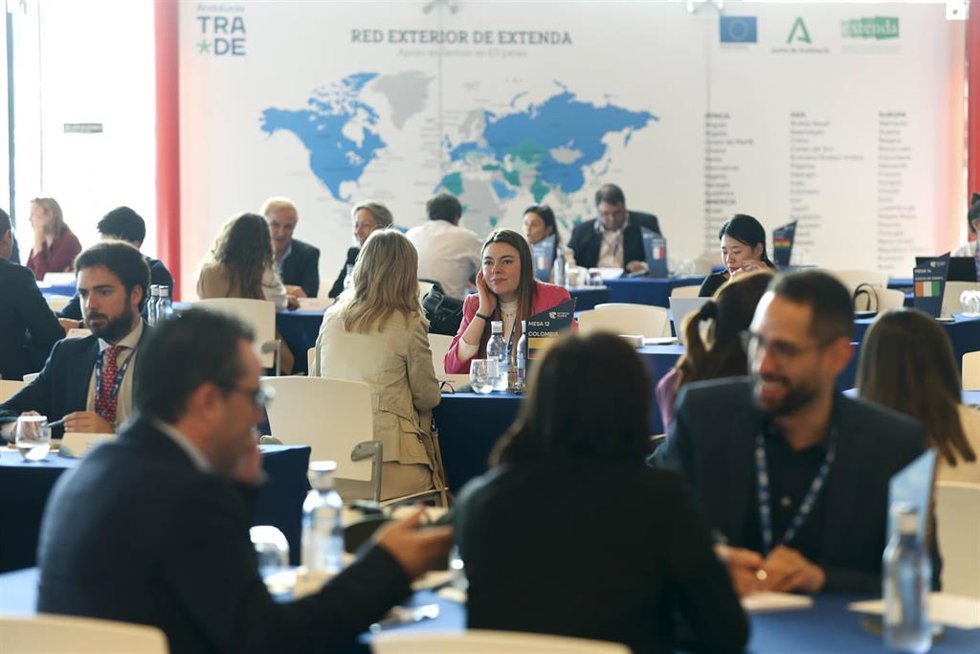 Éxito de Extenda Global 2022, que cierra con más de 1.500 encuentros de negocio entre empresas y los 63 países de la red exterior.