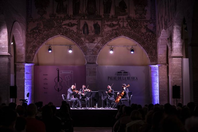 Archivo - El ENSEMBLE SCHERZO LLEVA AL ALMUDÍN UN PROGRAMA MEDITERRÁNEO EN TORNO A LA FIGURA DE LÓPEZ-CHÁVARRI