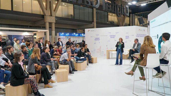 Presentació de la T-Mobilitat en l'Smart City Expo World Congress de Barcelona 2022