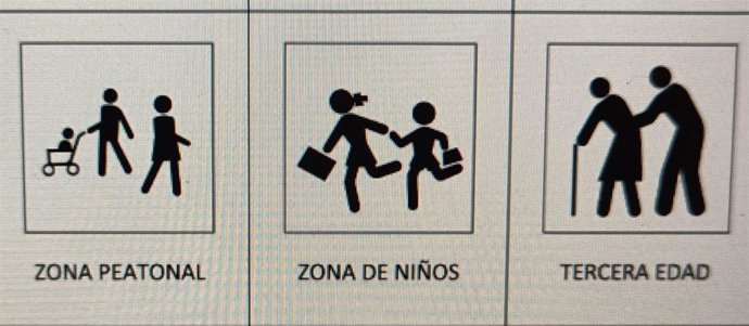 Interior y Transportes plantean una perspectiva de género para señales de tráfico como las próximas a colegios