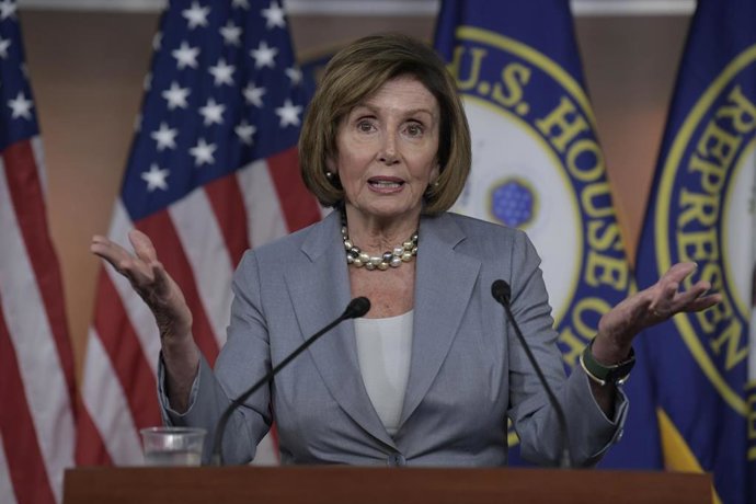 Archivo - La presidenta de la Cámara de Representantes de Estados Unidos, Nancy Pelosi