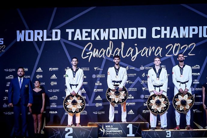 El español Daniel Quesada, campeón del mundo de taekwondo