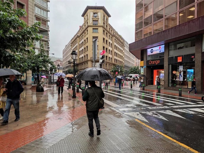 Lluvia en Bilbao