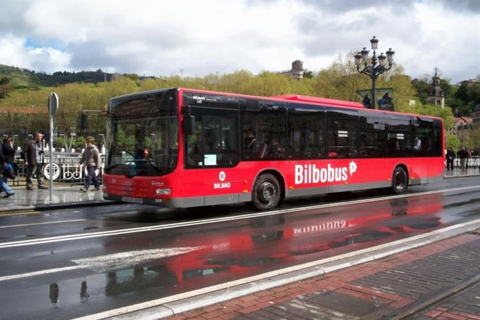 Archivo - Imagen de un "Bilbobus".