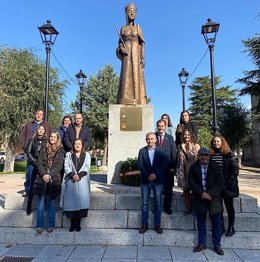 Archivo - Visita a Madrigal de las Altas Torres.