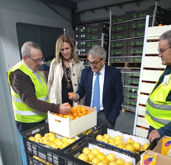 Visita a la Fundación Banco de Alimentos de Granada.