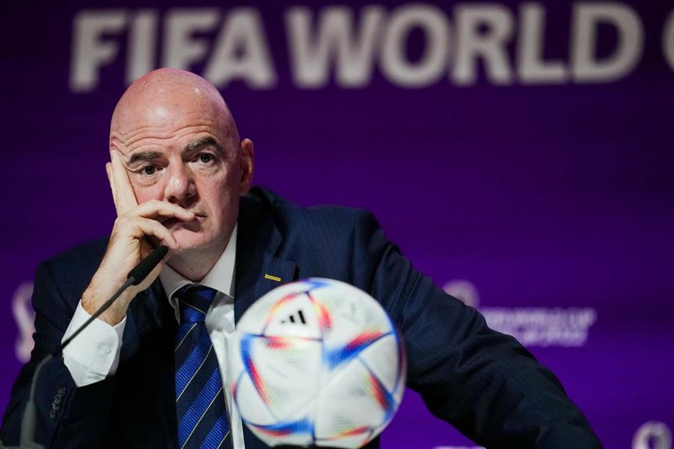 El presidente de la FIFA, Gianni Infantino