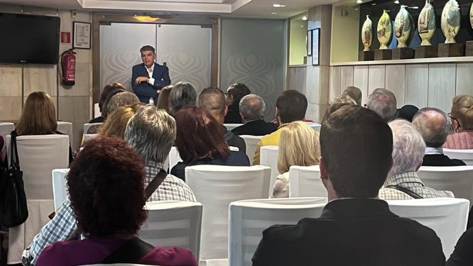 El exportavoz de Cs y concejal de Almería, Miguel Cazorla, anuncia que concurrirá a las elecciones municipales con un nuevo proyecto.