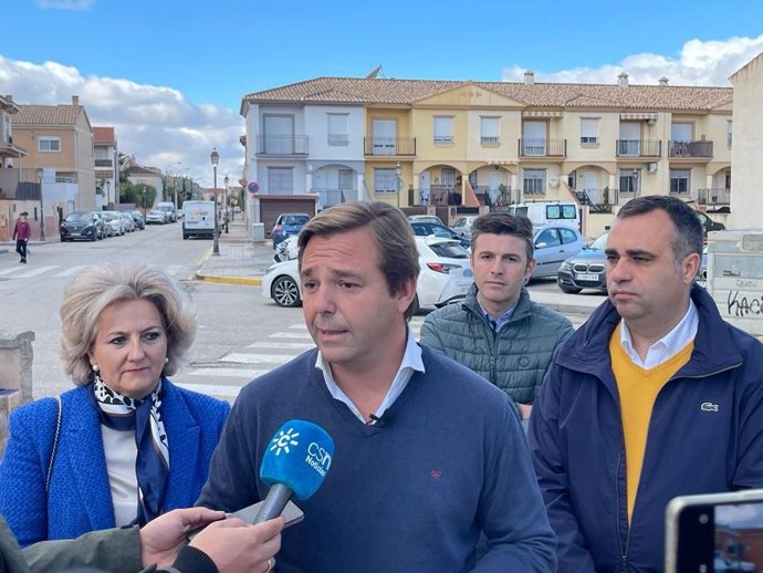 El secretario general del Partido Popular de Andalucía, Antonio Repullo