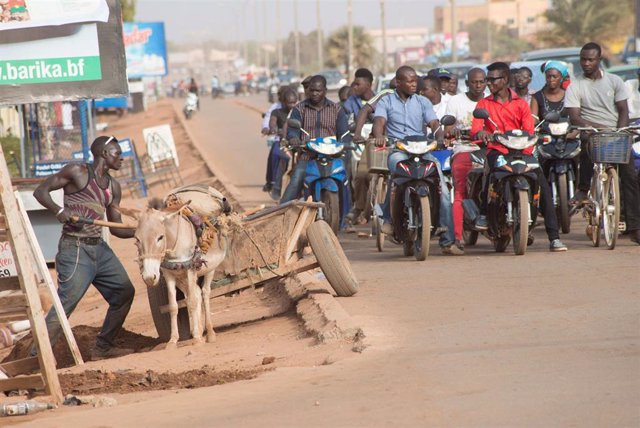 Población de Uagadugú, capital de Burkina Faso