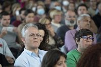 Baldoví, Illueca y Garijo, entre los cargos de Compromís, Podem y EU que arropan a Díaz en el acto de Sumar en València