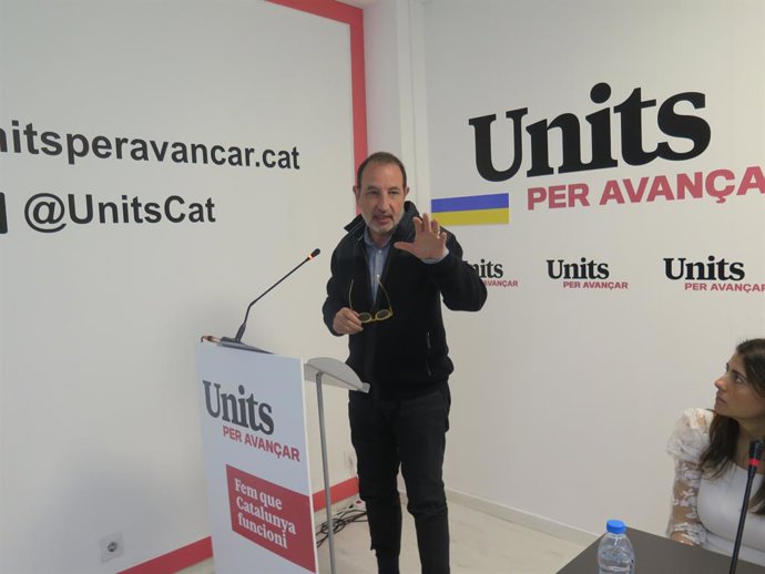 El secretari general d'Units per Avanar, Ramon Espadaler
