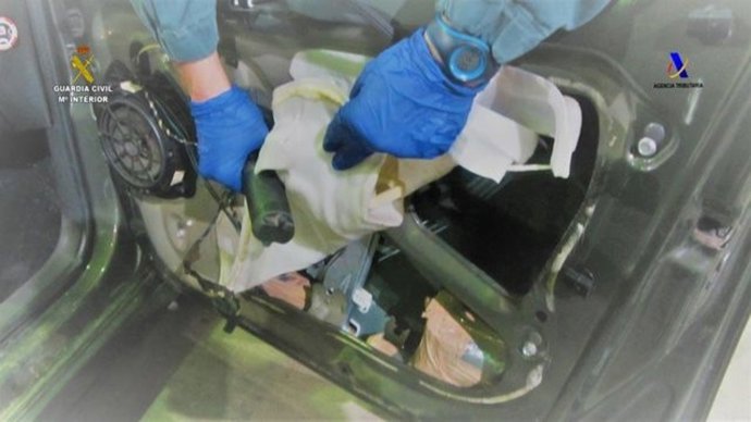 Kilos de polen de hachís incautados