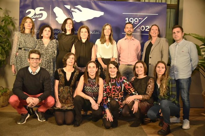 Celebración del 25 aniversario del Colegio de Fisioterapeutas.