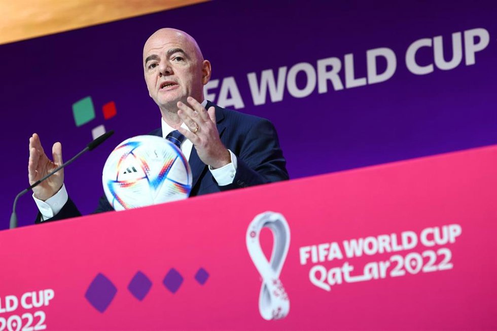 El presidente de la FIFA, Gianni Infantino