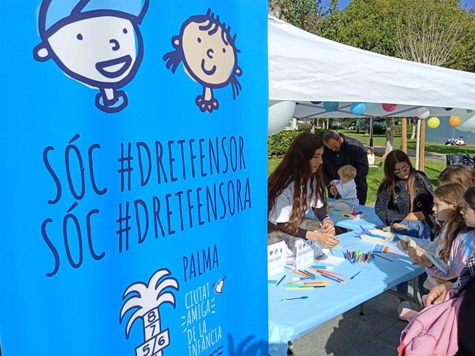 El Consejo de la Infancia y la Adolescencia de Palma organiza la II Diada de la Infancia para celebrar el día de los Derechos de los Niños