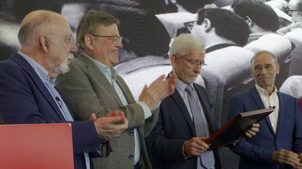 El PSPV-PSOE celebra los 40 años de la llegada a la Generalitat del 'expresident