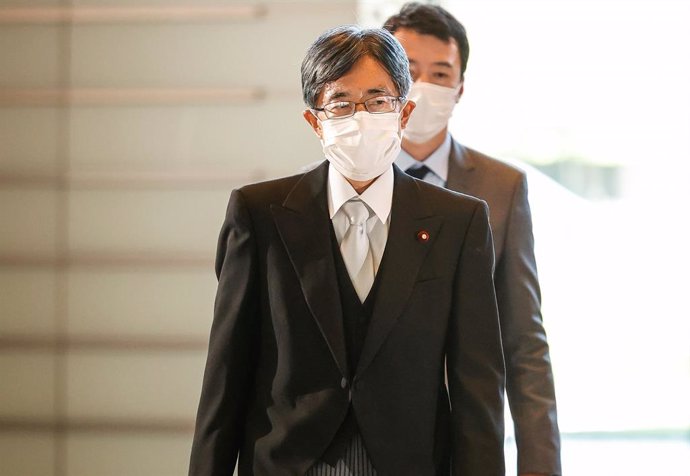 El ministro del Interior japonés, Minoru Terada