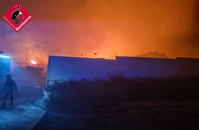 Incendio del vertedero