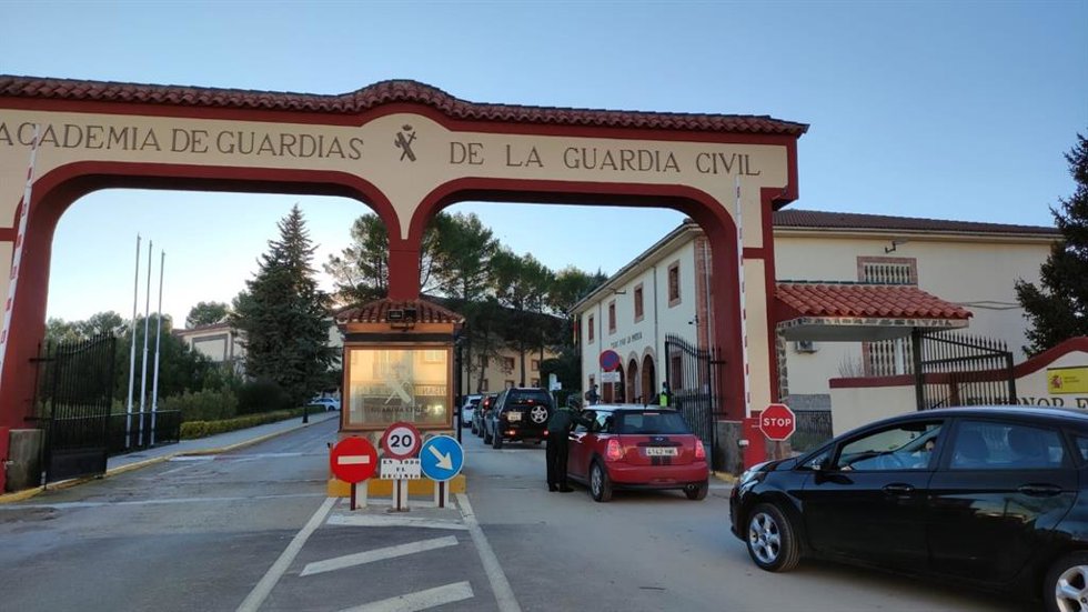 Archivo - Llegada de alumnos a la Academia de la Guardia Civil.