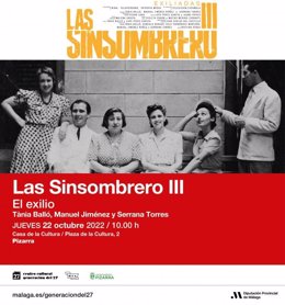 Cartel de 'Las Sinsombrero III. El Exilio'
