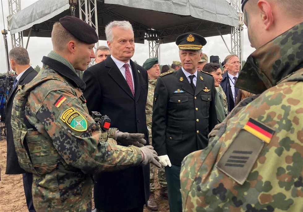 El presidente lituano, Gitanas Nauseda.