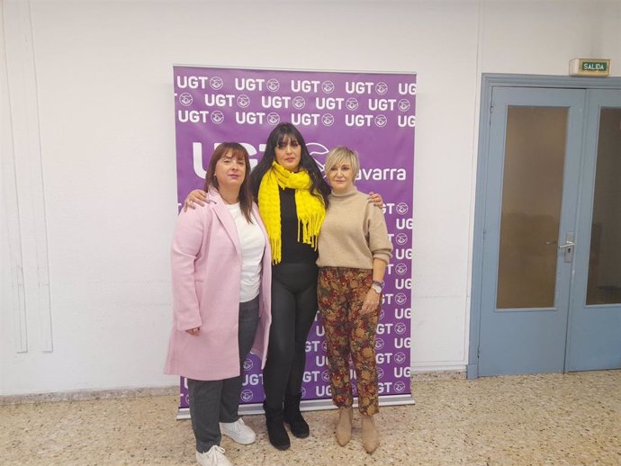 Cristina Antoñanzas,  Amelia Tiganus y Marisol Vicente