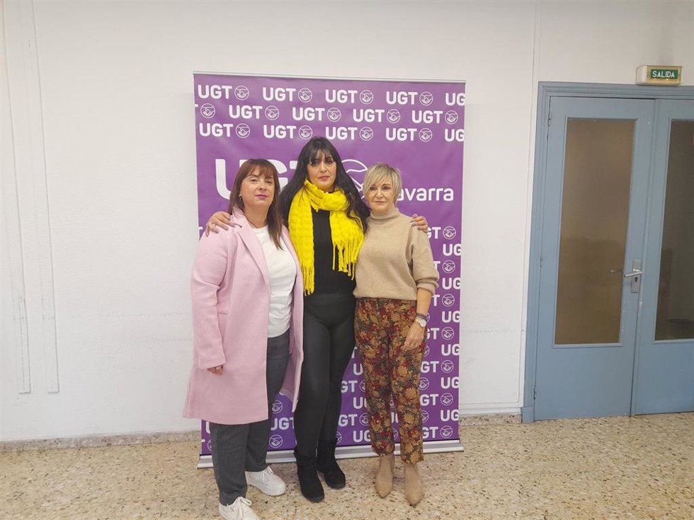 Cristina Antoñanzas, Amelia Tiganus y Marisol Vicente