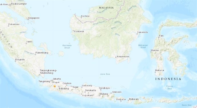 Terremoto de magnitud 5,6 en Ia escala abierta de Richter en Indonesia