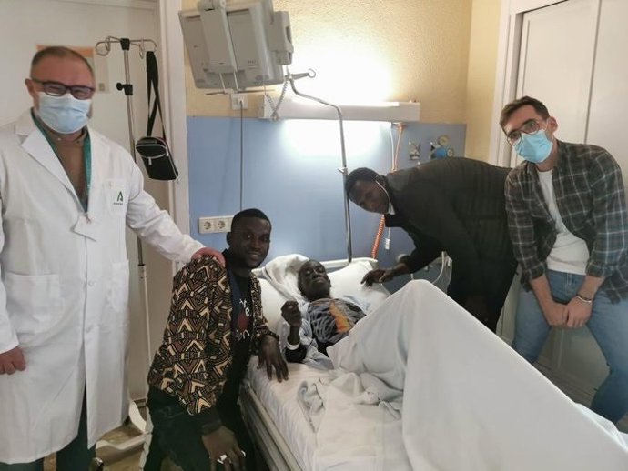 Cheikh, el hijo de Mboup Ablaye ya acompaña a su padre.