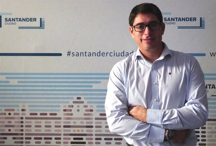 Archivo - El concejal de Contratación e Innovación de Santander, Felipe Pérez Manso