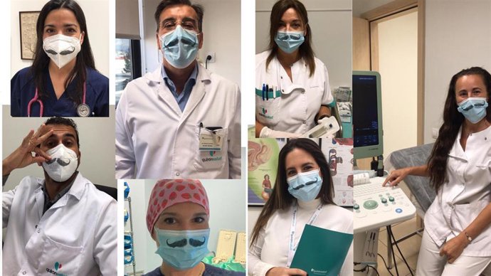 Archivo - El equipo de Urología de Quirónsalud Málaga se suma al 'Movember' y dedica el mes de noviembre a concienciar sobre salud masculina