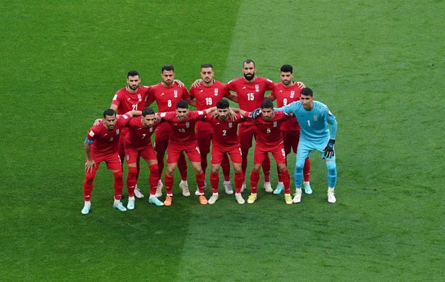 Foto de equipo de la selección de fútbol de Irán