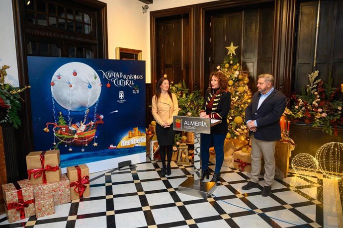 Presentación de las actividades de Navidad en Almería.