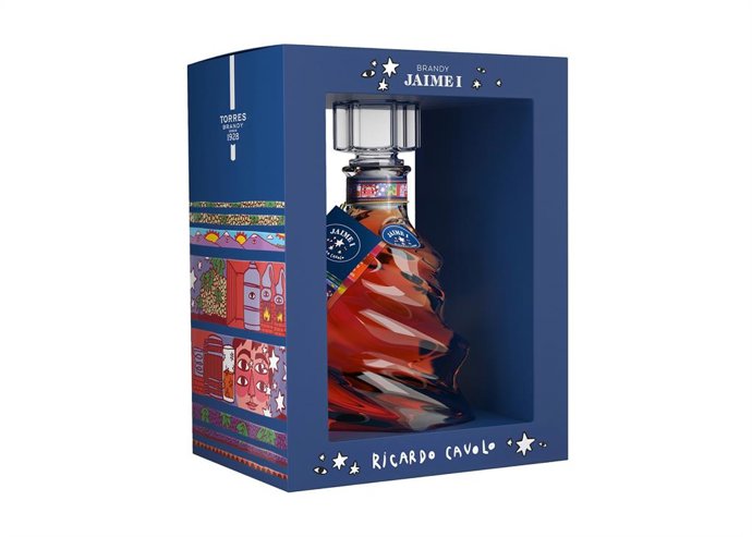 L'edició limitada de Jaime I amb l'obra de Ricardo Cavolo