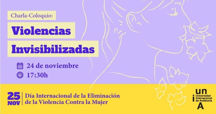 La UNIA organiza un coloquio sobre violencias invisibilizadas contra la mujer con motivo del 25N