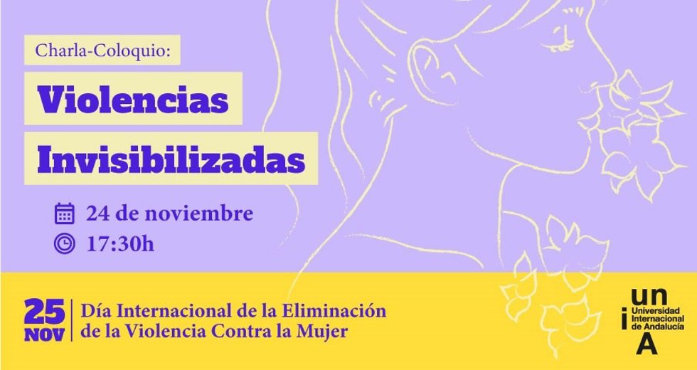 La UNIA organiza un coloquio sobre violencias invisibilizadas contra la mujer con motivo del 25N